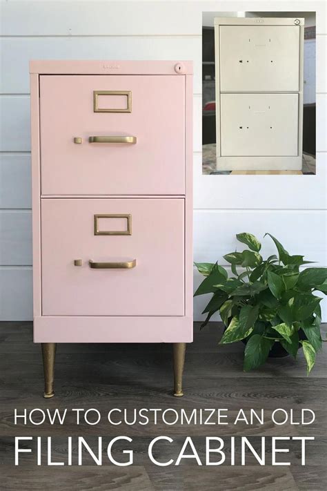 refurbish metal filing cabinet